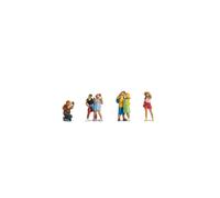 Noch Tourist Figures 15473 HO 1:87 Hand Coloured for Model Railway & Dioramas
