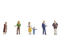 15481 Noch HO Passing Figures Various 6 Pieces Scale 1:87