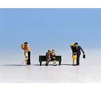 NOCH Love Couples Set, Hand Painted, Modelmaking Accessory for Gauge H0, 1:87