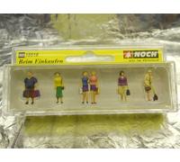 Noch 15518 Shoppers (6 pieces) and Dog Figure Set 1:87 HO Scale