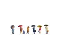 NOCH 15523 HO Scale Characters With Umbrella