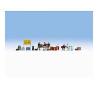 Noch 15531 HO/OO Gauge Travellers and Accessories Figure Set