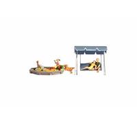 15590 Noch HO Swing Set Games with Children and Parents 1:87 Scale
