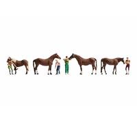 Noch 15632 Horses and Grooms (4) Figure Set