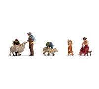 Noch 15751 HO/OO Gauge Sheep Shearer Figure Set