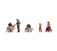 Noch 15751 Sheep Shearing HO Figures Set
