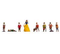 Snow White And The Seven Dwarfs Miniature Figures, 1:87 H0