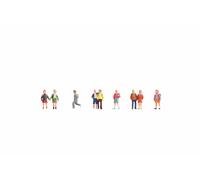 Noch 15809 HO/OO Gauge Children (9) Figure Set