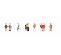 NOCH 15809 HO Scale Children With Backpack Pieces 9