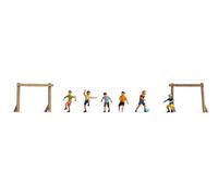 NOCH 15817 HO Scale Children Playing On The Soccer Field Pcs. 6