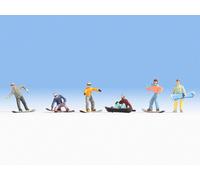 Noch 15826 HO/OO Gauge Snowboarders