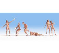 Nude Bathing Figures for Model Railway