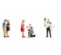 Noch 15861 Romantic Couples (3x2) Figure Set