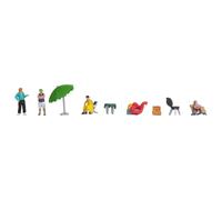 Noch 15877 Camping Trip (4) & Accessories Figure Set