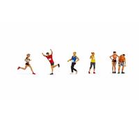 Noch 15890 Marathon Runners (6) Figure Set