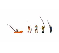 NOCH 15891 HO Scale Fishermen (Four Feet And One On A Boat)