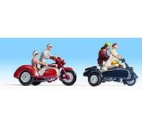 Noch 15905 Motorcyclists (2x2) HO/OO Gauge figures BNIP