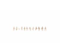 Noch 16000 Unpainted Seated People Architecture Line Figure Set
