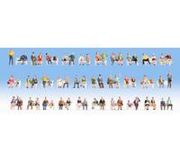 Noch 16071 Sitting People (60) Mega Economy Figure Set