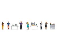 Noch 16275 Spur H0 Figuren Themenwelt “Buffet” Figuren Modelleisenbahn