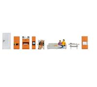 Noch 16286 Living Room Themed Figure Set