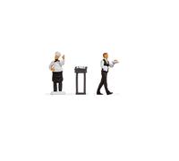 Noch 16512 HO/OO Gauge Restaurant Tiny Scenes Set