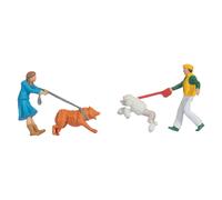 NOCH 16602 HO Scale Funny Scenes: Meeting With A Dog