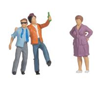 NOCH 16606 HO Scale Funny Scenes: Pleasant Evening in Company (Boozers)