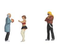 NOCH 16608 HO Scale Funny Scenes: Night Scene (Kerb Crawling Area)