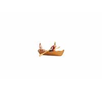 Noch Rowing Boat 16800 Hand-Colored with Figure - HO Gauge 1:87