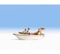 NOCH 16820 HO Scale Motorboat With Characters