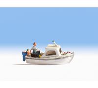 NOCH 16822 HO Scale Motorboat With Sailor