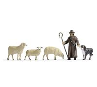 NOCH 17901 Shepherd & Sheep Figure Set
