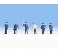 Noch 18010 Railway Officials (6) Hobby Figure Set