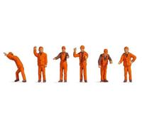 Noch 18011 Railway Shunters (6) Hobby Figure Set