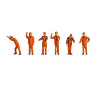 Noch 18011 Railway Shunters (6) Hobby Figure Set