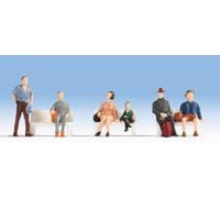 Noch 18116 Seated Passengers (6) Hobby Figure Set