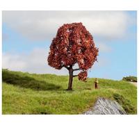 NOCH® Red Beech, Hand-Coloured Model Tree, 10 cm High for Gauge H0, TT, N, Z and Other Scales Perfect for Dioramas and Model Landscapes