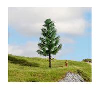 NOCH® High Trunk Spruce, 14 cm High, Hand-Coloured Tree, for Model Railways Track Gauges H0, TT, N, Z, Also Ideal for Dioramas