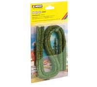 NOCH Light Green Model Hedges 5x1.5x0.8cm (2) HO Gauge Scenics 21512