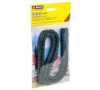 NOCH Dark Green Model Hedges 5x1.5x0.8cm (2) HO Gauge Scenics 21514