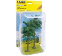 Noch 21972 Set Of 2 Tall Palm Trees 15-19cm For H0 1:87 Diorama