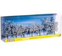 Noch 25075 8-10 cm High Winter Trees Landscape Modelling (7-Piece)