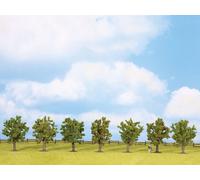 NOCH 25090 Set Of 7 Fruit Trees - Height 3.15 In