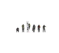 Noch Figure Set 35000 Fire Brigade - 6 Figures - N Gauge - 3D Printed