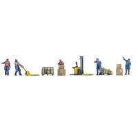 Noch 35060 Warehousemen (5) & Accessories 3D Master Figure Set