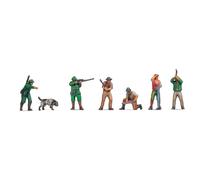 NOCH 35100 N Scale Hunters And Woodcutters Figurines (3D Printed)