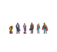 Noch 35310 N Gauge Passengers (6) 3D Master Figure Set