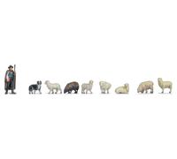 NOCH 35740 Scale N Shepherd With Sheep (Made With 3D Printing)