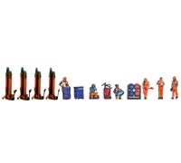 Noch 35900 Rail Depot 3D Themed Figure Set